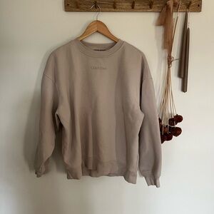 Calvin Klein Beige CrewNeck